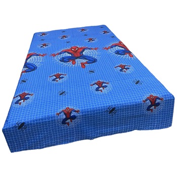 Cearceaf albastru 140x215cm pentru pat single, pentru saltea de 90 cm,  Cearceaf albastru 140x215cm pentru pat single, pentru saltea de 90 cm,