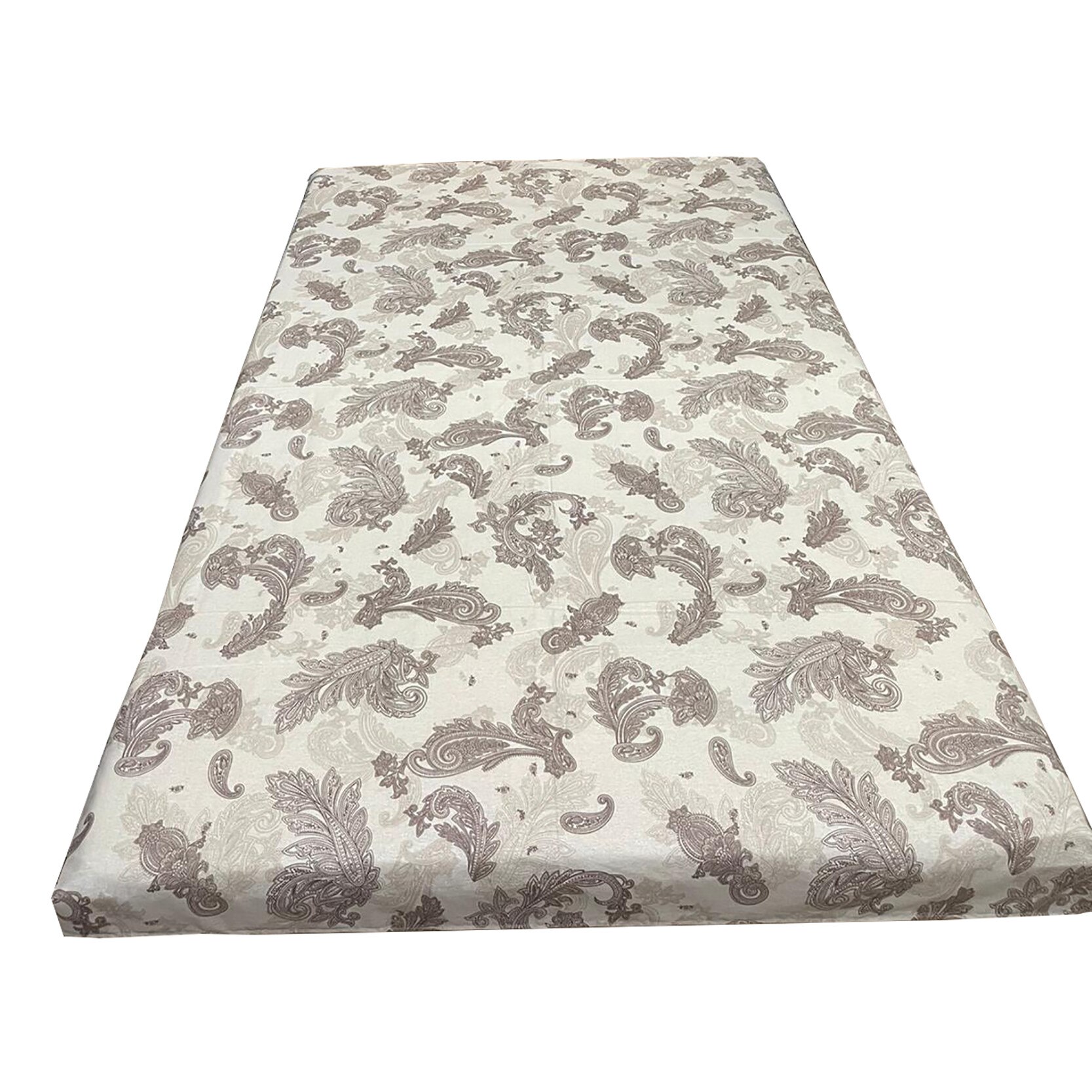 Cearceaf ivoire/bej 140x215cm pentru pat single, pentru saltea de 90 cm, 