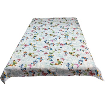 Cearceaf bleu 210x215cm pentru pat mediu, pentru saltea intre 140-160cm,  Cearceaf bleu 210x215cm pentru pat mediu, pentru saltea intre 140-160cm,