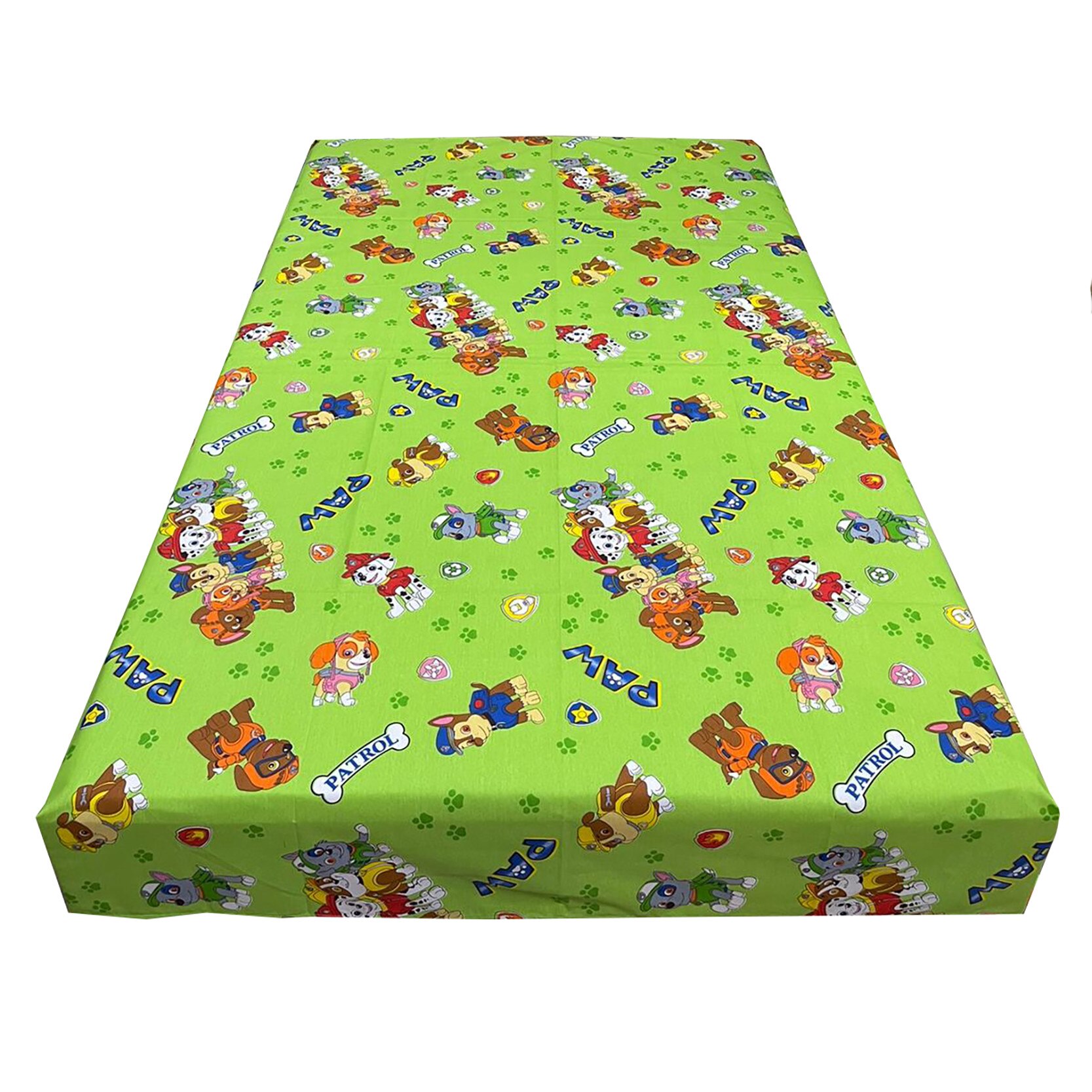 Cearceaf verde 140x215cm pentru pat single, pentru saltea de 90 cm, 