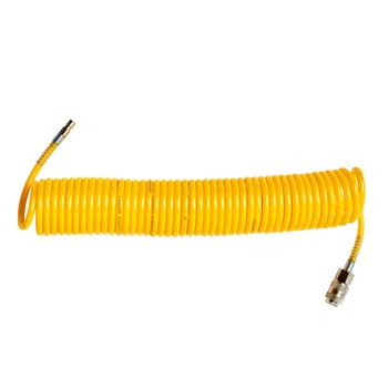 Furtun flexibil spiral cu cuple tip german 10M CROWNMAN Furtun flexibil spiral cu cuple tip german 10M CROWNMAN