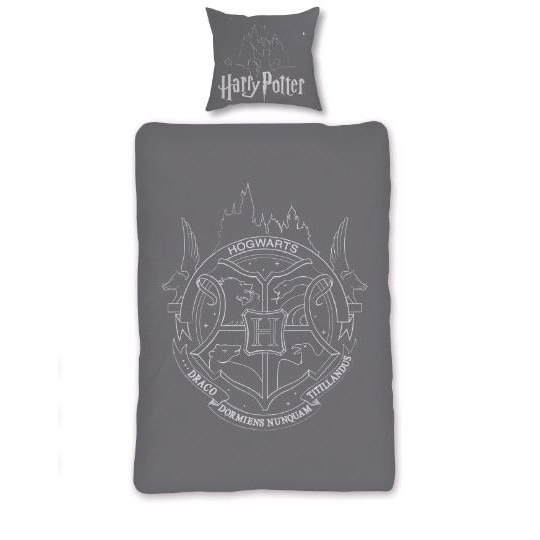 Lenjerie de pat Bed Linen 140 X 200 Cm, Glow In The Dark, Harry Potter