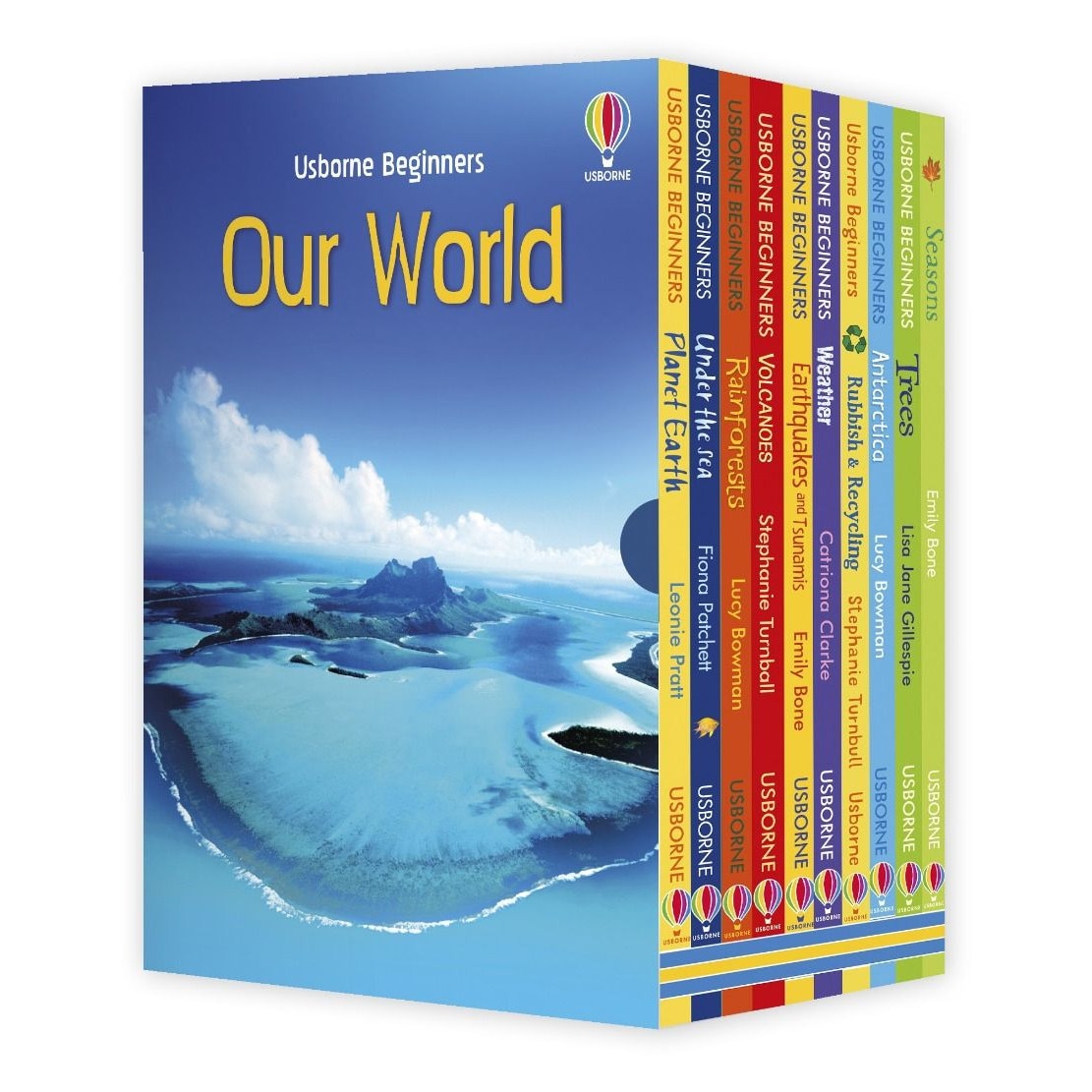 Beginners Boxset Our World Usborne - Set 10 carti in limba engleza