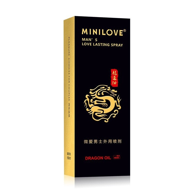 Spray concentrat MiniLove Dragon Oil, anti ejaculare precoce, 10 ml