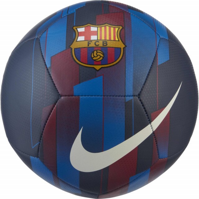 Minge fotbal Nike FC Barcelona Pitch, albastru/bleumarin, 5
