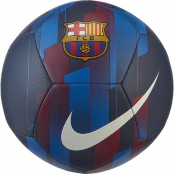 Minge fotbal Nike FC Barcelona Pitch, albastru/bleumarin, 5 Minge fotbal Nike FC Barcelona Pitch, albastru/bleumarin, 5
