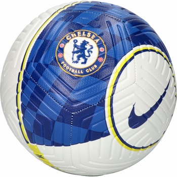 Minge fotbal Nike Chelsea Strike, alb/albastru, 5 Minge fotbal Nike Chelsea Strike, alb/albastru, 5