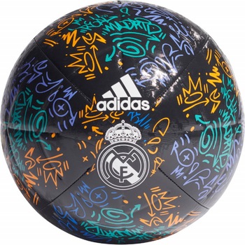 Minge fotbal Adidas Real Madrid Club, negru, 5 Minge fotbal Adidas Real Madrid Club, negru, 5