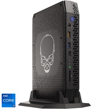 Mini PC Gaming Intel NUC 11 Enthusiast cu procesor Intel® Core™ i7-1165G7 pana la 4.70GHz, 16GB DDR4, 512GB SSD, Wi-Fi, Bluetooth, GeForce® RTX 2060 6GB GDDR6, Microsoft Windows 10 Home Mini PC Gaming Intel NUC 11 Enthusiast cu procesor Intel® Core™ i7-1165G7 pana la 4.70GHz, 16GB DDR4, 512GB SSD, Wi-Fi, Bluetooth, GeForce® RTX 2060 6GB GDDR6, Microsoft Windows 10 Home