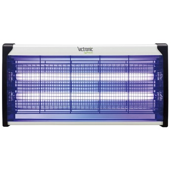Aparat anti insecte anti tantari, anti muste, cu 2 tuburi ultraviolet 30W, pentru suprafata 80 mp, montaj pe podea sau tavan, Victronic® AT30 Aparat anti insecte anti tantari, anti muste, cu 2 tuburi ultraviolet 30W, pentru suprafata 80 mp, montaj pe podea sau tavan, Victronic® AT30