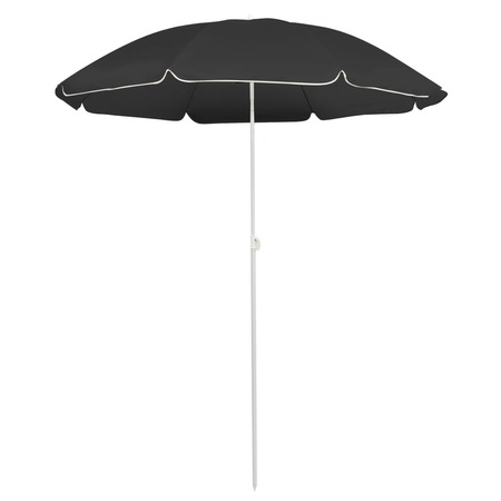 Umbrela de soare pentru exterior cu functie de inclinare vidaXL, 200 x 180 cm, Antracit