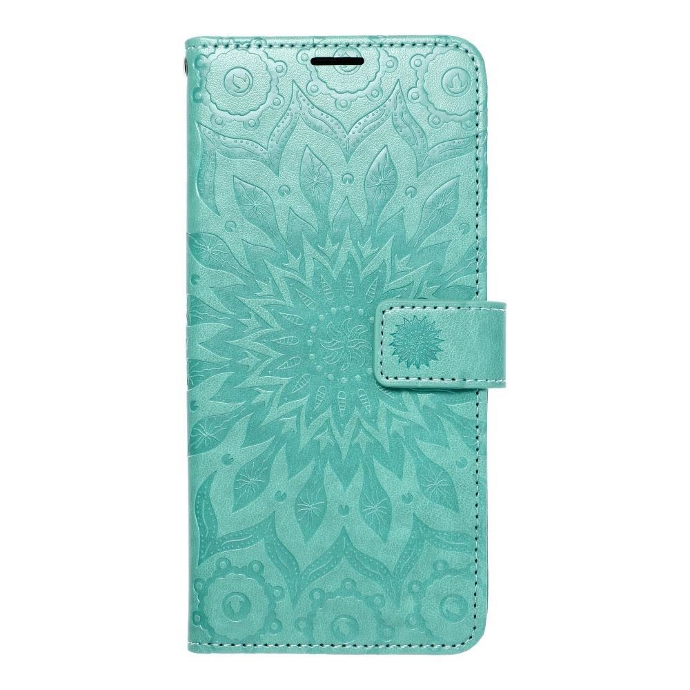 Husa Carte Mezzo pentru Samsung Galaxy A72, Inchidere Magnetica, Design Mandala, Verde