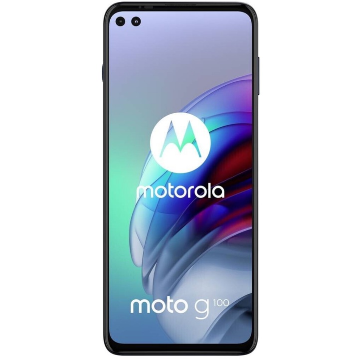 Смартфон Motorola G100, Dual SIM, 128GB, 8GB RAM, 5G, Slate Grey