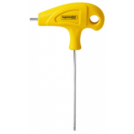 Cheie imbus cu maner in T 7 mm, Topmaster, 390133