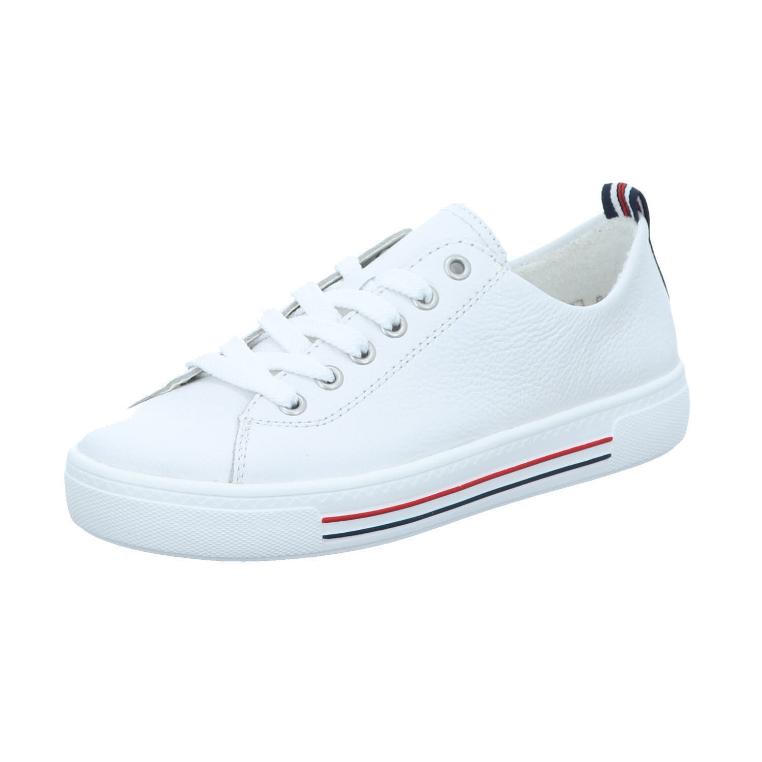 Pantofi sport Remonte D0900-80, Piele naturala, Alb, Alb