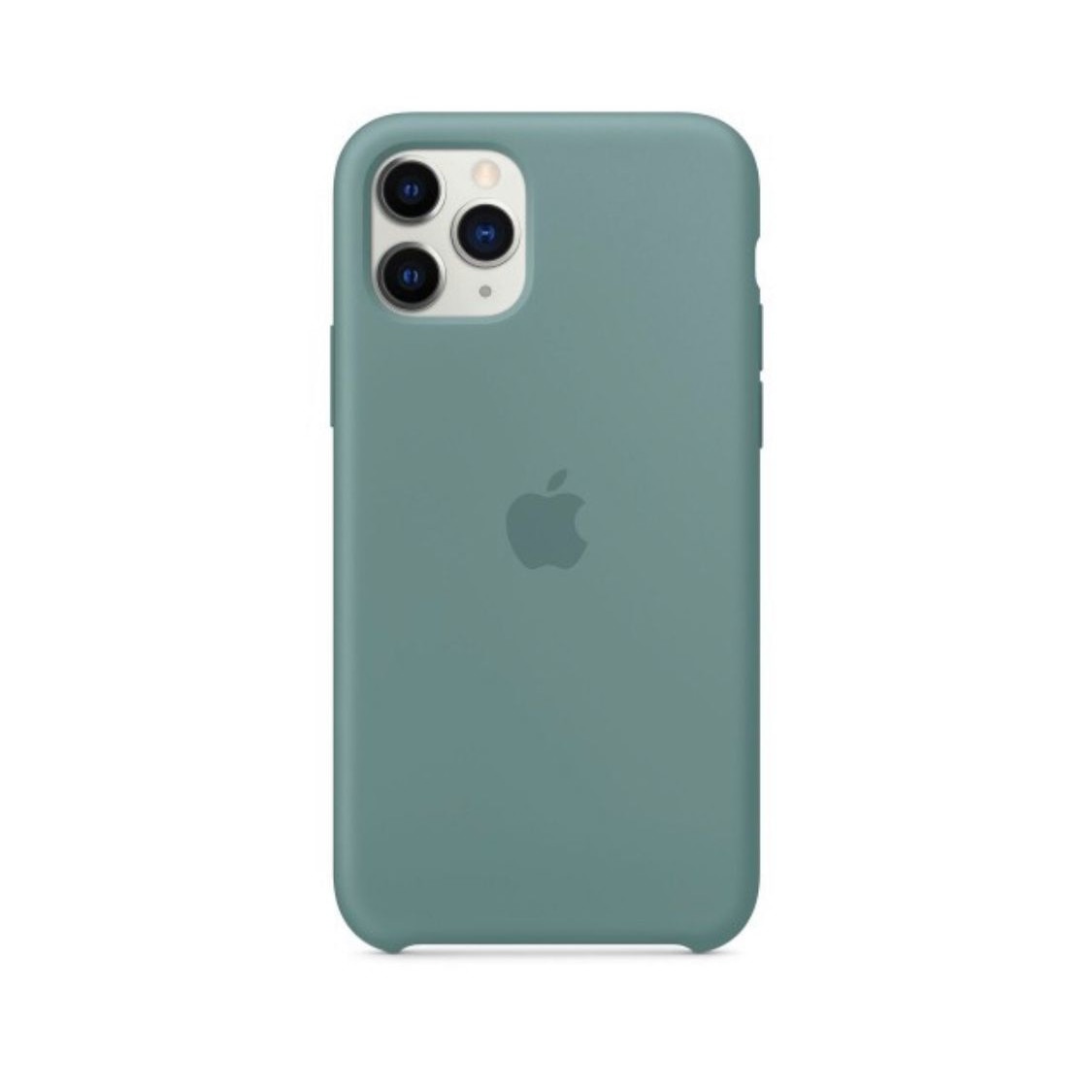 Husa de protectie Apple pentru iPhone 11 Pro Max, Silicon, Cactus