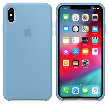 Husa de protectie Apple pentru iPhone XS Max , Corn Flower Husa de protectie Apple pentru iPhone XS Max , Corn Flower