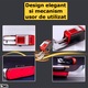 Aparat Electric Profesional de Facut Tigari SIKS, Injector de Tutun, Design Ergonomic, Accesorii Incluse, Compact, Culoare Rosu Negru
