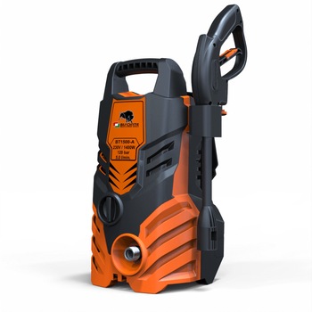 Aparat de spalat cu presiune Bisonte BT1500-A, max. 120bar, motor electric 230V, 1400W,debit maxim 300 l/h,furtun 5 m,recipient spuma extern Aparat de spalat cu presiune Bisonte BT1500-A, max. 120bar, motor electric 230V, 1400W,debit maxim 300 l/h,furtun 5 m,recipient spuma extern