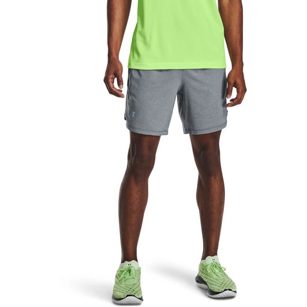 Pantaloni sport barbati, Under Armour UA Launch SW 7'' Short, Negru, L