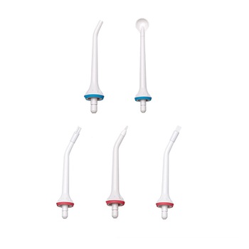 Set 5 capete irigator oral si bucal, Horigen®, normal, curatare limba, ortodontic, periodontal, placa dentara, alb Set 5 capete irigator oral si bucal, Horigen®, normal, curatare limba, ortodontic, periodontal, placa dentara, alb