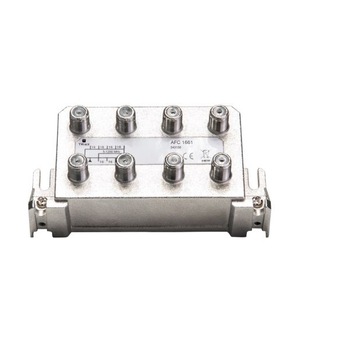 Splitter 6 iesiri TAP 16dB, 5-1200 MHz, CATV cu DOCSIS 2.0 / 3.0 / 3.1, Triax, seria PLATINUM - AFC 1661 Splitter 6 iesiri TAP 16dB, 5-1200 MHz, CATV cu DOCSIS 2.0 / 3.0 / 3.1, Triax, seria PLATINUM - AFC 1661