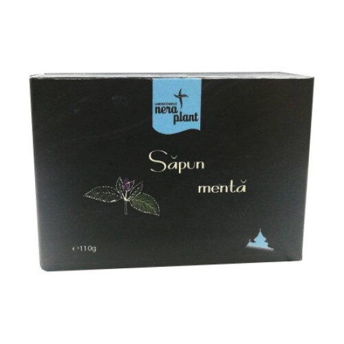 Sapun solid Nera Plant cu menta, 110g