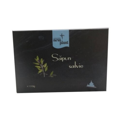 Sapun solid Nera Plant cu salvie, 110g