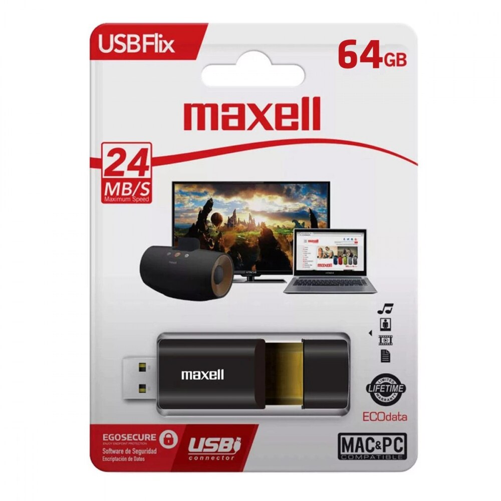 Memorie USB MAXELL FLIX, USB 3.0, 64GB