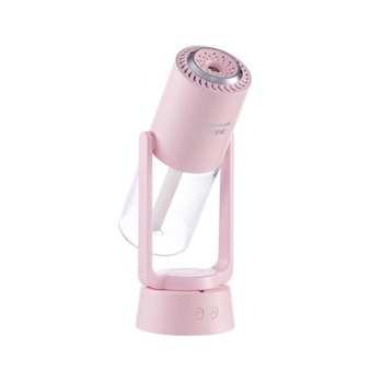 Umidificator si Purificator aer ultrasonic Portabil, ZENNIC, rezervor 230 ml, cu lampa ioni negativi si aromaterapie, Roz Umidificator si Purificator aer ultrasonic Portabil, ZENNIC, rezervor 230 ml, cu lampa ioni negativi si aromaterapie, Roz