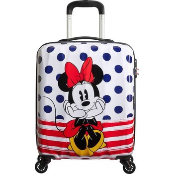 Troler American Tourister Disney-Legends, Minnie-Blue-Dots, 40 x 20 x 55 Troler American Tourister Disney-Legends, Minnie-Blue-Dots, 40 x 20 x 55