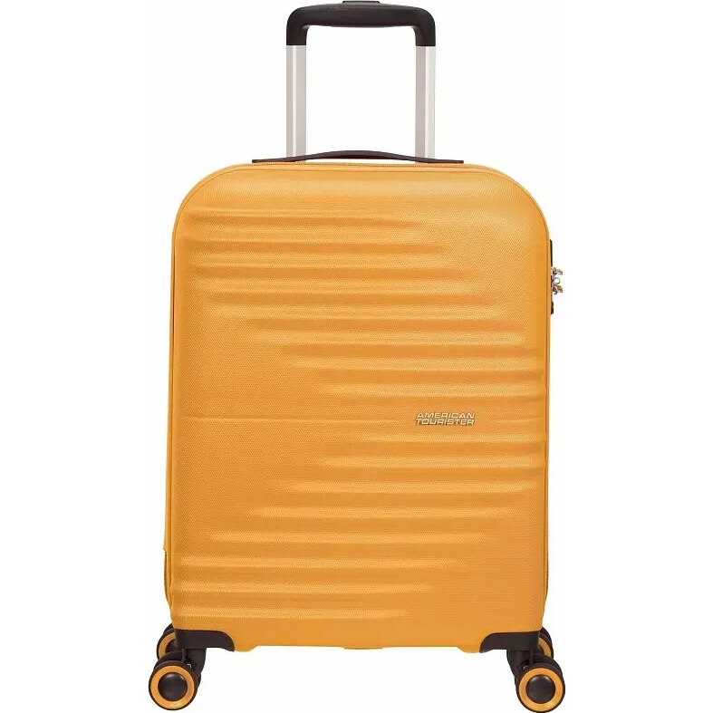 Troler American Tourister Wavetwister, Galben, 40 x 20 x 55