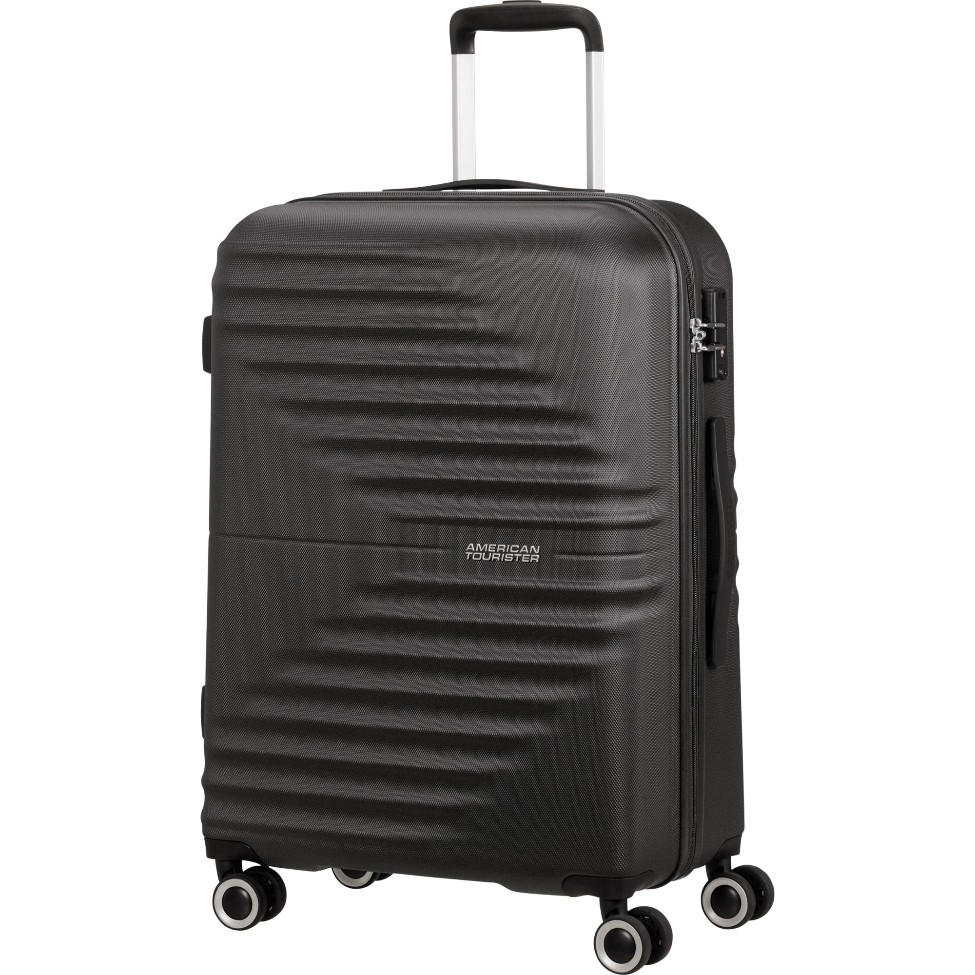 Troler American Tourister Wavetwister, Negru, 47 x 27 x 66