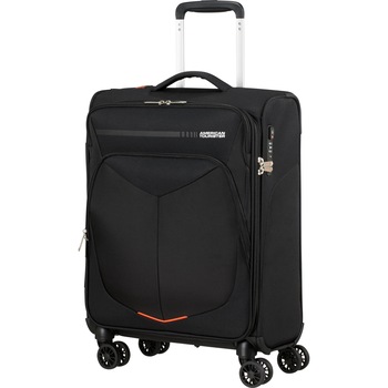 Troler American Tourister Summerfunk, Negru, 40 x 20 x 55 Troler American Tourister Summerfunk, Negru, 40 x 20 x 55
