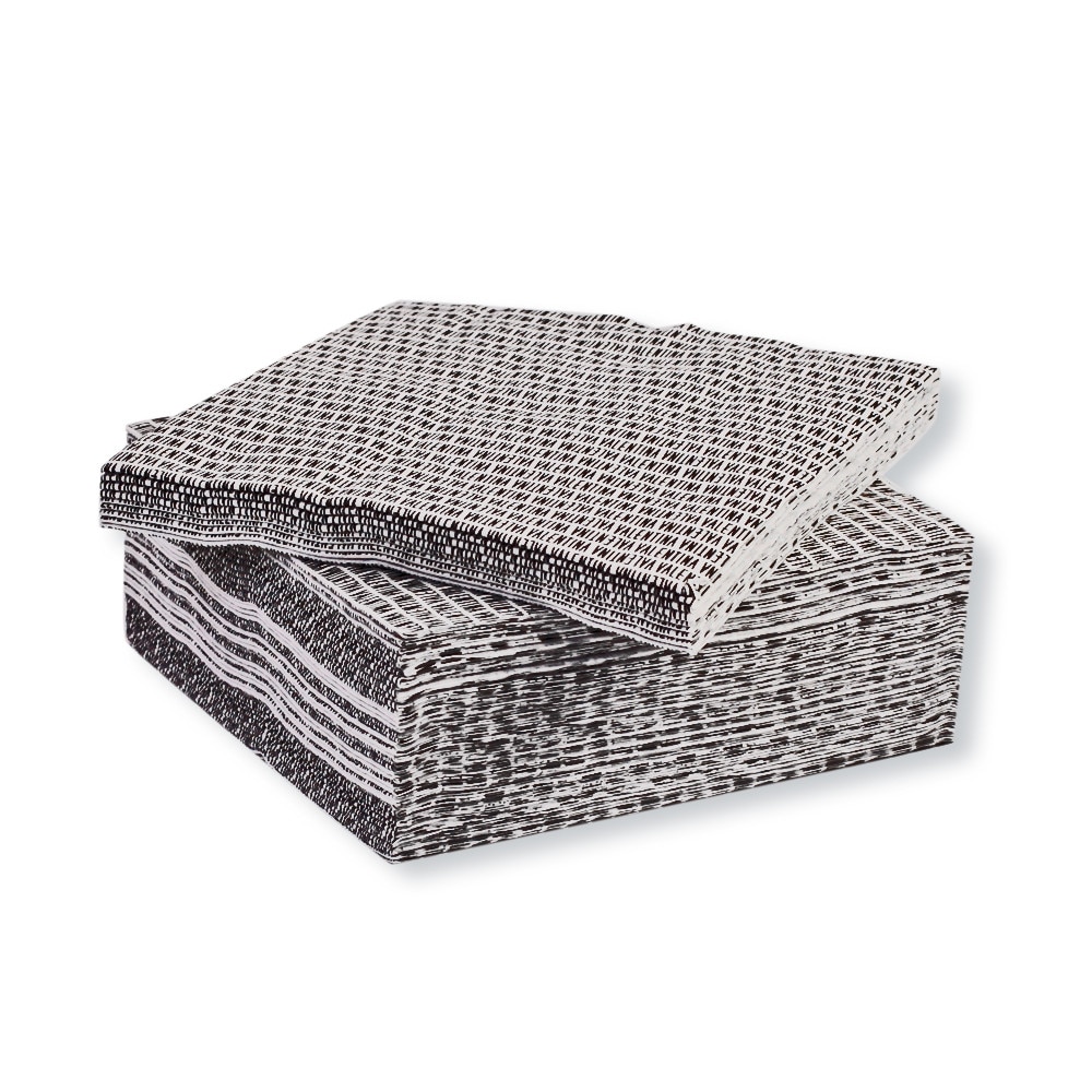 Servete pentru masa, 40x40cm, Pachet 50 bucati - UBELLA, Valentina Nero