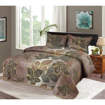 Set Cuvertura Matlasata 240x220 pentru pat si 2 fata perna CVD-329 Set Cuvertura Matlasata 240x220 pentru pat si 2 fata perna CVD-329