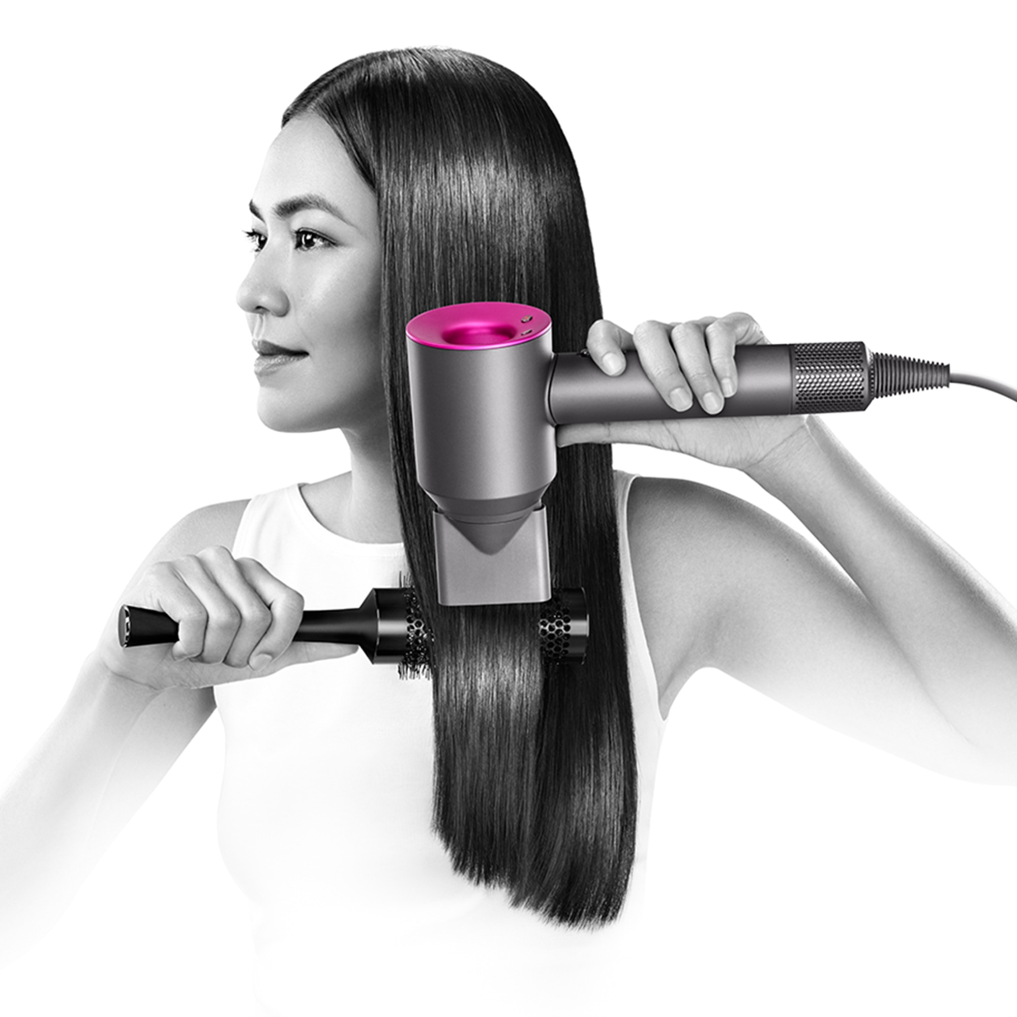 Dyson HD03 Supersonic Hair Dryer, Smoothing Nozzle, Precise
