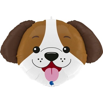 Balon Folie Cap Catelus, Multicolor, 84 cm Balon Folie Cap Catelus, Multicolor, 84 cm