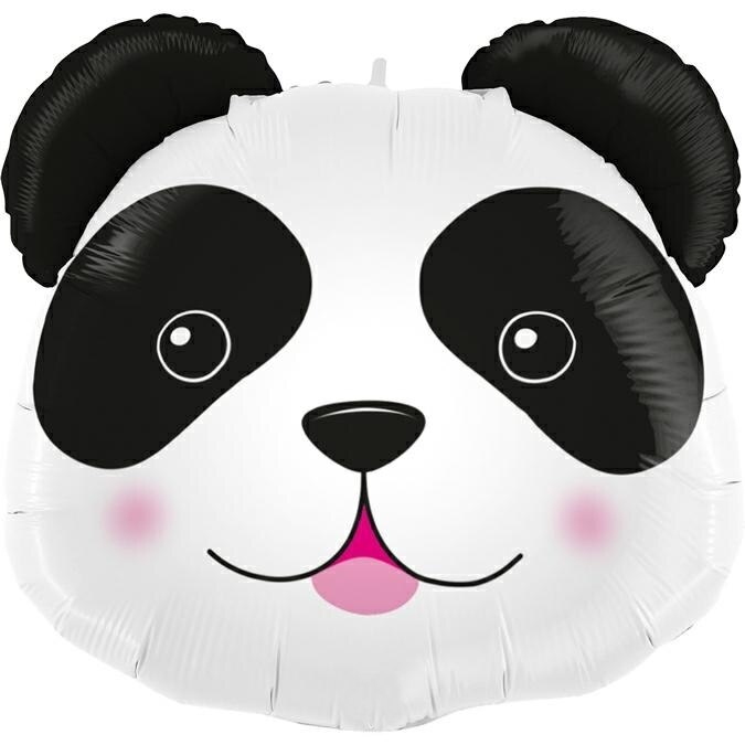 Balon Folie Cap Panda, Multicolor, 74 cm
