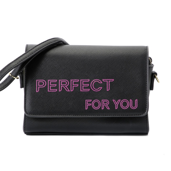 Rucsac dama PFY, GT1224 Claire, model negru