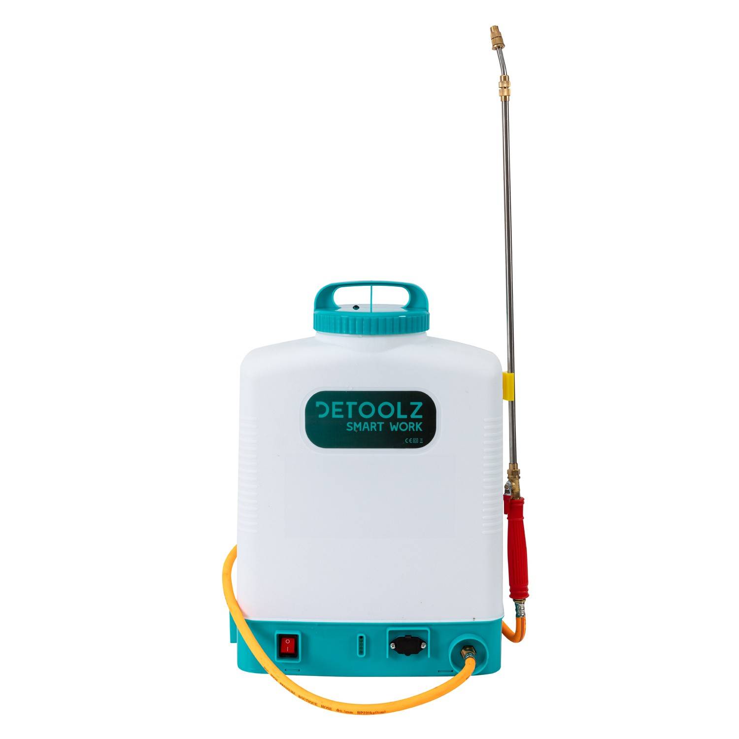 Pompa de Stropit cu acumulator DeToolz, furtun presiune, 16L