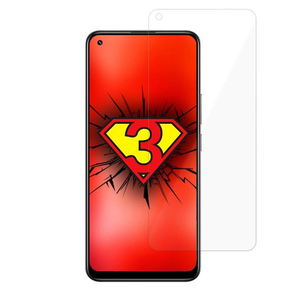 Folie Protectie Sticla Flexibila 3MK pentru Realme 8 4G, 7H, 0.3 mm, Transparenta