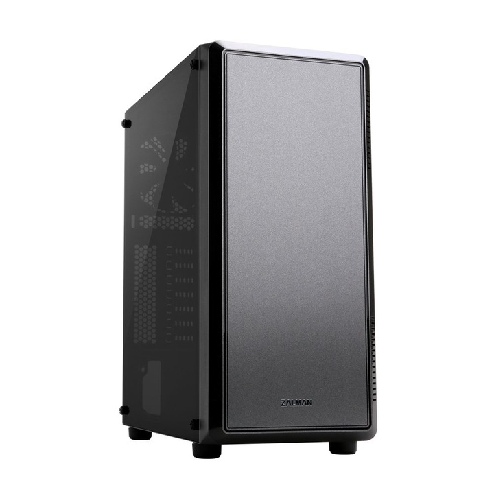 Компютърна кутия Zalman S4, Черен, Middle Tower