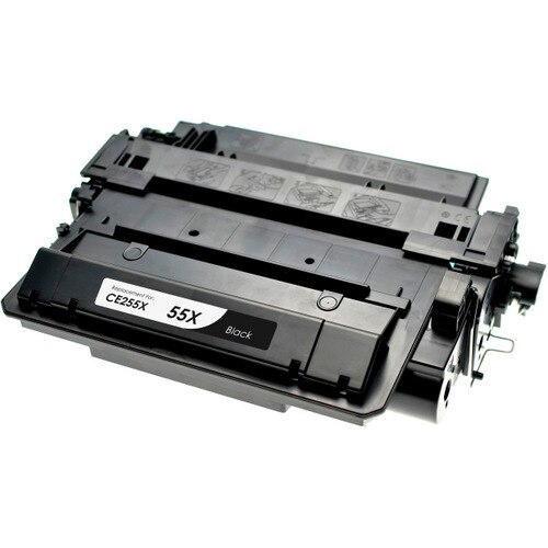 Cartus MediaRange compatibil cu imprimante HP Laserjet P3015 (CE255X), Negru