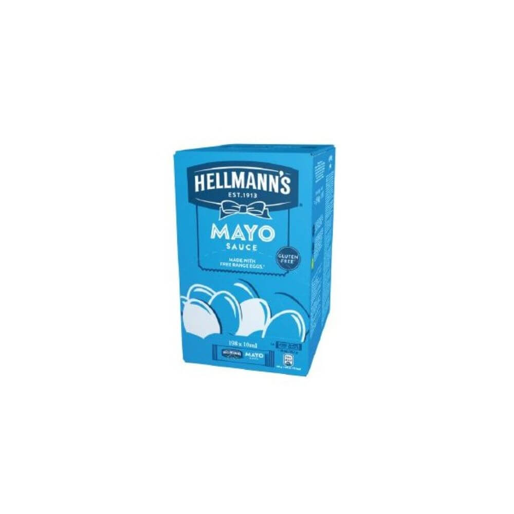 Set 198 Pliculete de Maioneza Light Hellmann's, 10 ml/Plic