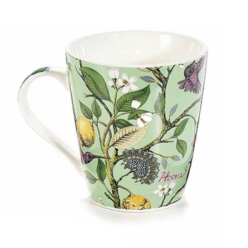 Cana din portelan decor Lemon Ø 9,5 cm x 11 h 450 ml Cana din portelan decor Lemon Ø 9,5 cm x 11 h 450 ml