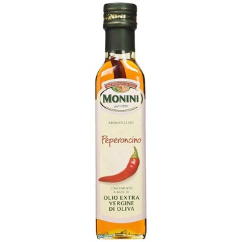Ulei de Masline Extravirgin cu Aroma de Peperoncino Monini, 250 g Ulei de Masline Extravirgin cu Aroma de Peperoncino Monini, 250 g