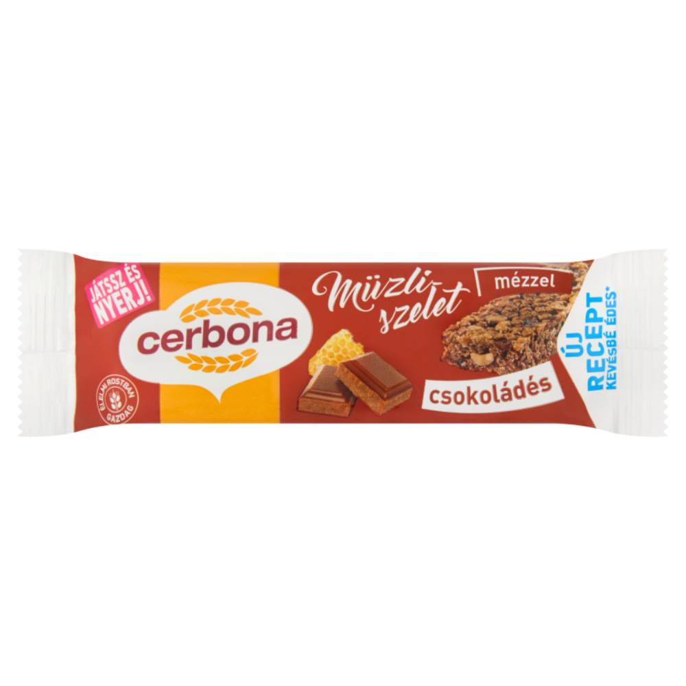 Baton Musli cu Ciocolata Cerbona, 20 g