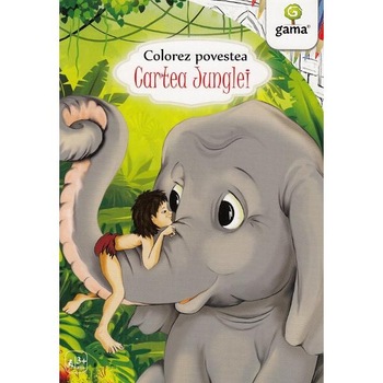 Cartea Junglei. Colorez povestea Cartea Junglei. Colorez povestea