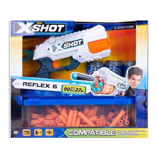 Pistol Zuru X-Shot cu 200 de proiectile incluse